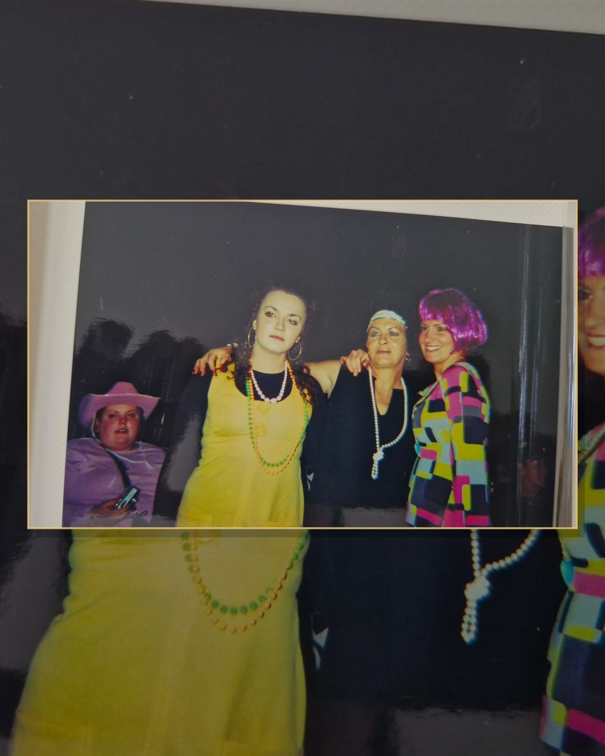 Family group in fancy dress