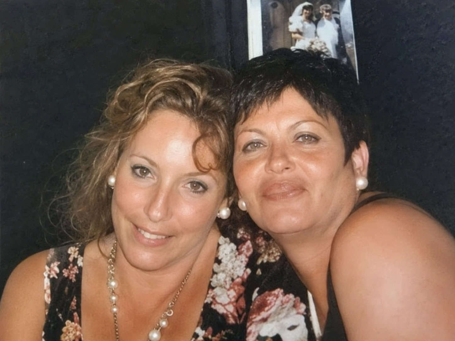 Christie and Trisha party photo