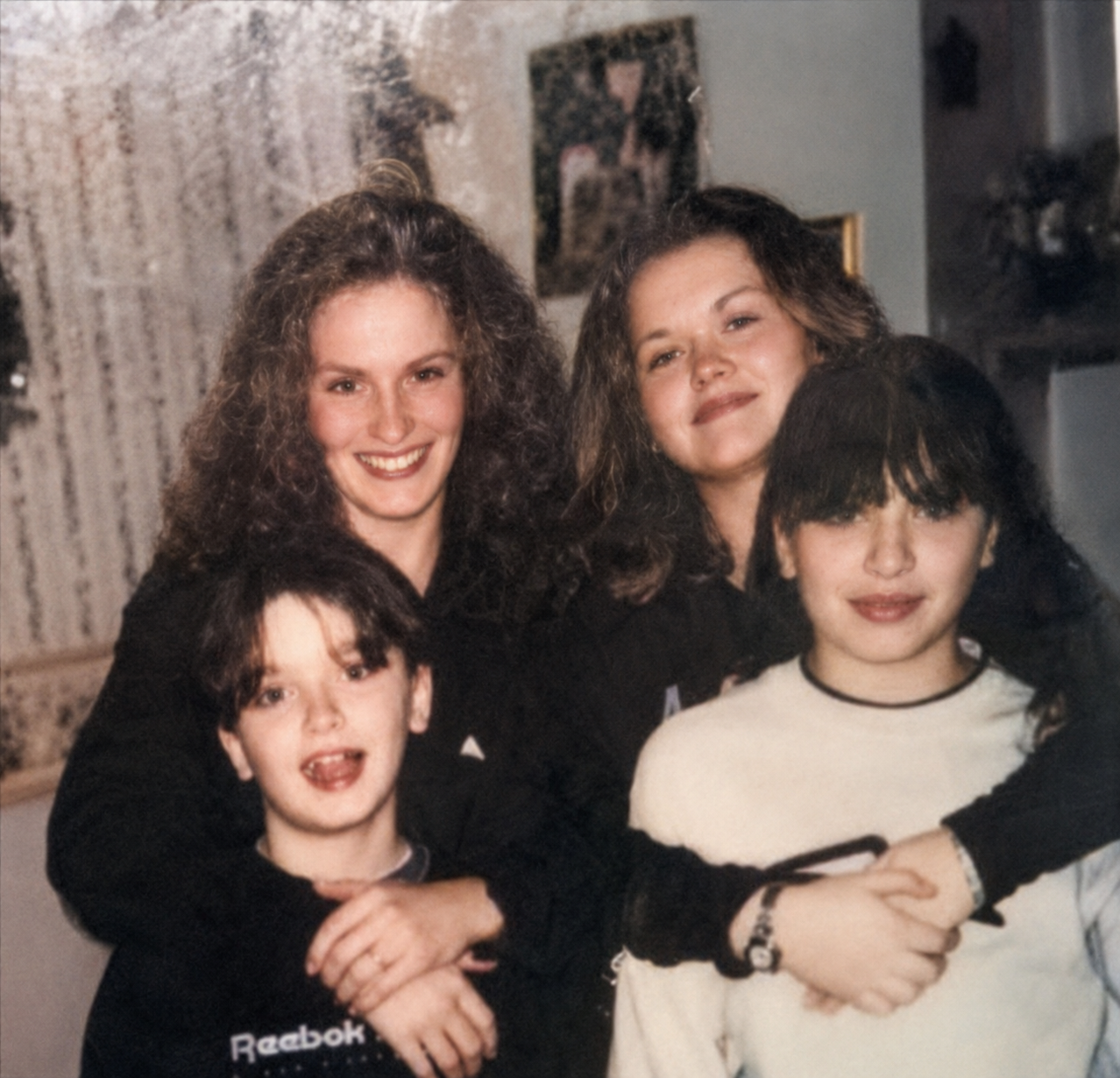 Restored family group photo