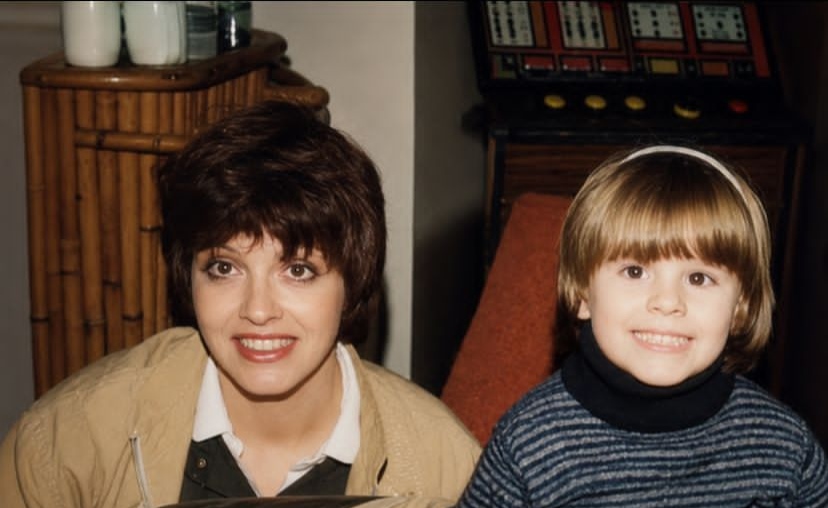 Restored older family photo
